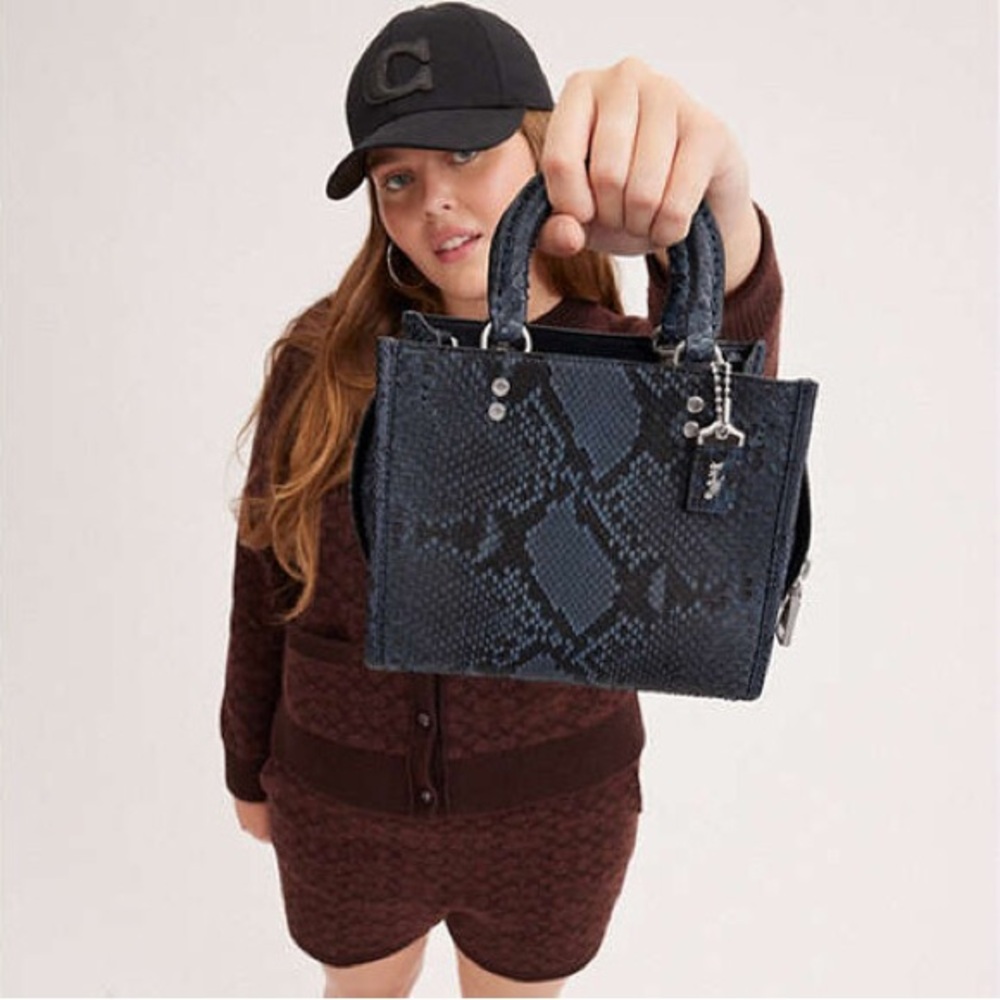 Coach Rogue 20 in Blue Python-Sold Out - Picture 14 of 15